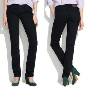 Madewell rail straight jeans!
